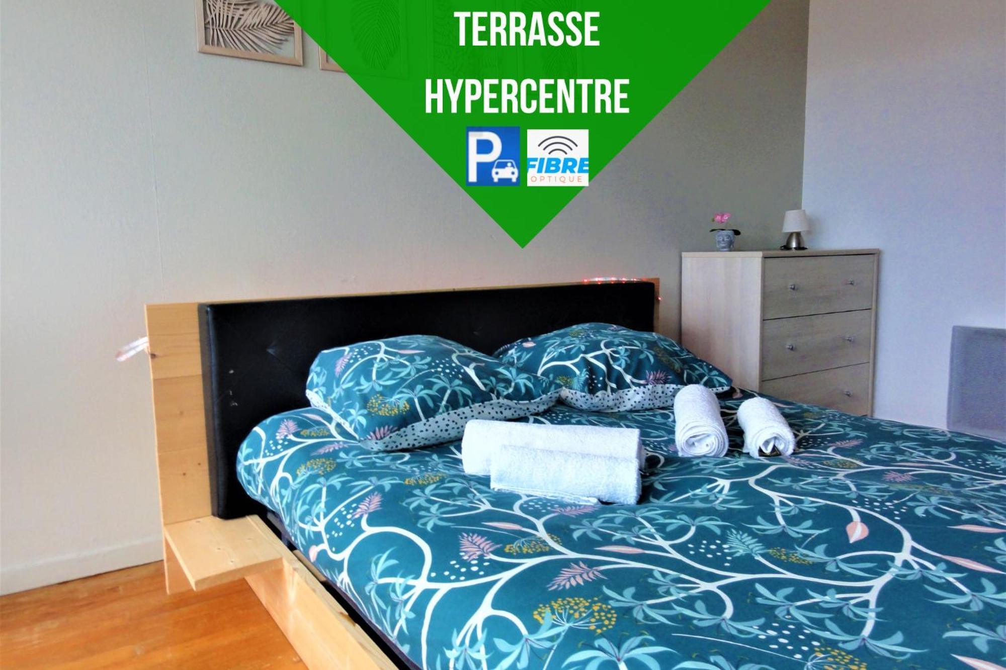 La Dolce Vita -T2 52M2- Dernier Etage- Terrasse-Parking-Wifi Fibre Διαμέρισμα Ταρμπ Εξωτερικό φωτογραφία